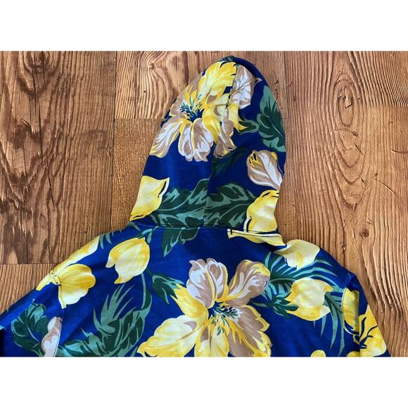 Polo Ralph Lauren Men Tropical Hawaiian Floral Graphic Terry Hoodie Size S NWT - Picture 14 of 16